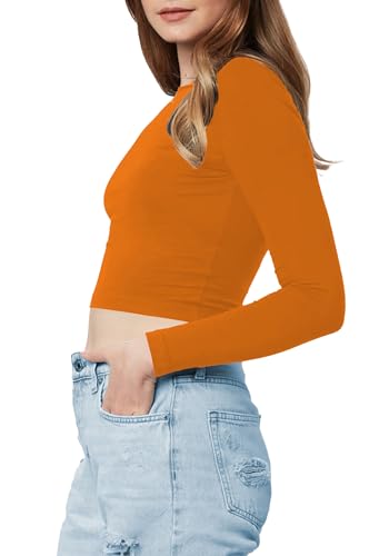 Image of THE BLAZZE Women's Cotton Stretchable Boat Neck Long Sleeve Regular Fit Wear Readymade Saree Blouses for Women L354