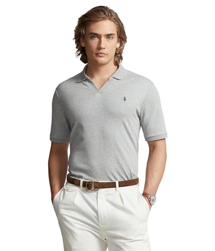 Image of POLO RALPH LAUREN Men's Classic Fit Soft Cotton Polo Shirt
