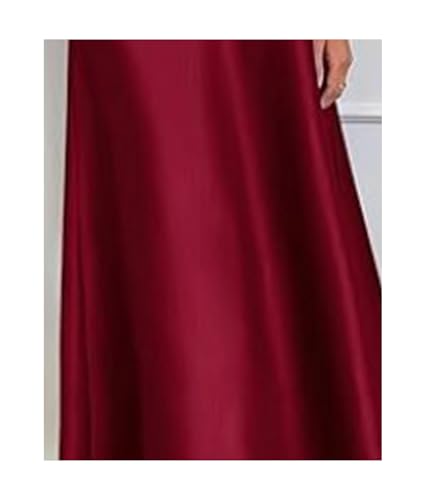 SEMATOMALA 2025 Women Long Satin Spring Summer Skirt Silk Elegant High Waist Cocktail Party Wedding Flared Midi Skirts4