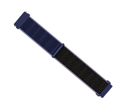 Image of YODI Nylon Classic Strap Band for Redmi watch 5 Lite Smartwatch Only Straps Accessories for Men and Women compatible with Mi Watch Lite 5 (NYLON- NAVY BLUE)