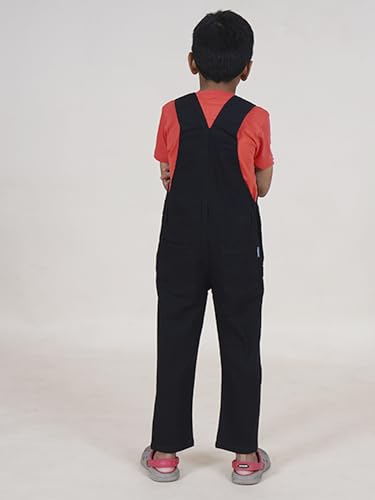 Image of KiddoPanti Boys Denim Dungaree Pant
