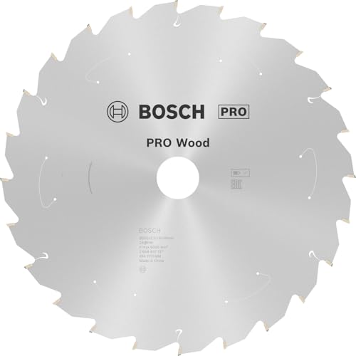 Bosch 1X Pro Wood Circular Saw Blade For Cordless Mitre Saws (For Softwood, Hardwood, Ø Mm, Professional Accessory Mitre Circular Saw)
