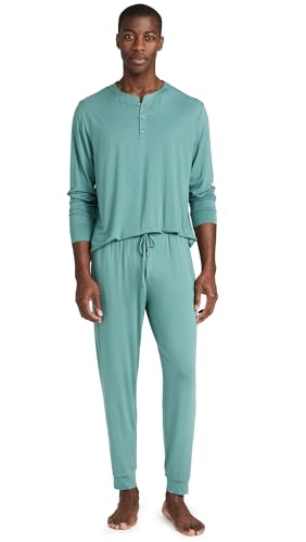 Image of Eberjey Henry Men's Jersey Modal PJ Set