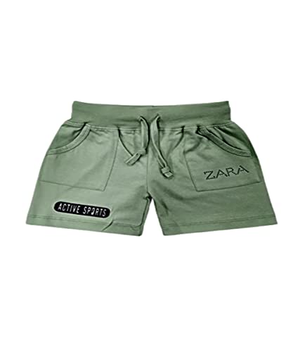 Image of 100% Pure Cotton Printed Regular fit Casual Shorts for Kids Girls
