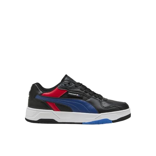 Puma BMW M Motorsport Rbd Break Baskets Unisexes pour Enfant, Black-Pro Blue Ah25, 4 Big Kid