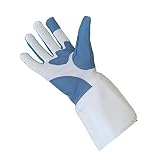 amzwkt Fechthandschuhe, Fechttraining für Erwachsene und Kinder, Spezielle Fechtausrüstung Handschuhe für Anfänger für Das Foil-, Säbel- und Degentraining ( Color : Right , Size : S )