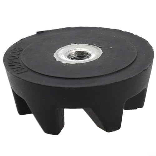 Engranaje de embrague de acoplador de goma para batidora de encimera, pieza de repuesto, acoplador de accionamiento de electrodomésticos, compatible con modelos KSB5 KSB52 9704230 rosca inversa
