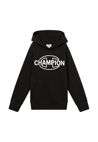 Sweat à capuche noir Champion Legacy garçon taille XXS
