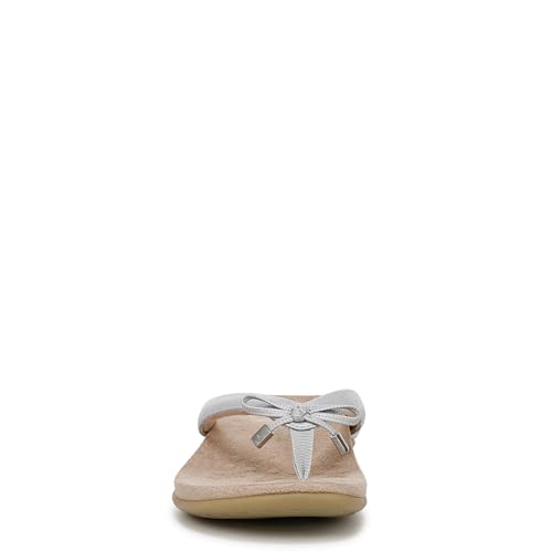 Image of Vionic Women's Rest Bella Toe Post Sandal- Supportive Ladies Orthotic Sandals that include Three Zone Comfort with Arch Support- Flip Flop for Ladies, Medium and Wide Width Size 5-12