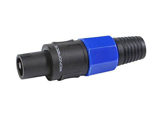 Conector Monoprice NL4 4 polos hembra para altavoz miniatura 3