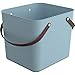 Produktbild Rotho Albula Einkaufskorb 40l, Kunststoff (PP recycelt), türkis, 40l