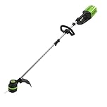 Greenworks 80V 16″ Brushless Cordless String Trimmer (Tool Only) – Variable Speed Trigger, .080 Dual Line Bump Feed & Lightweight Ergonomic for Yard, Garden & Lawn Grass Maintenance