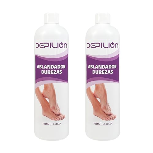 Ablandador de Durezas 1 Litro (2 x 500 ml) | Líquido Reblandecedor de Callos y Durezas