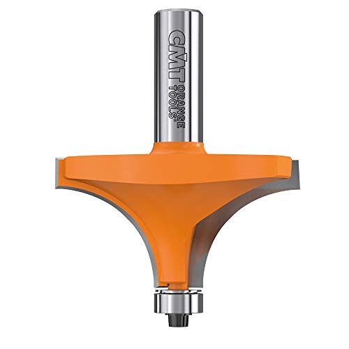 Fraise concave avec roulement CMT Orange Tools pour défonceuse queue de 12
