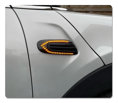 Luz señal giro variable LED impermeable para retrovisor Mini Cooper F55 F56 3