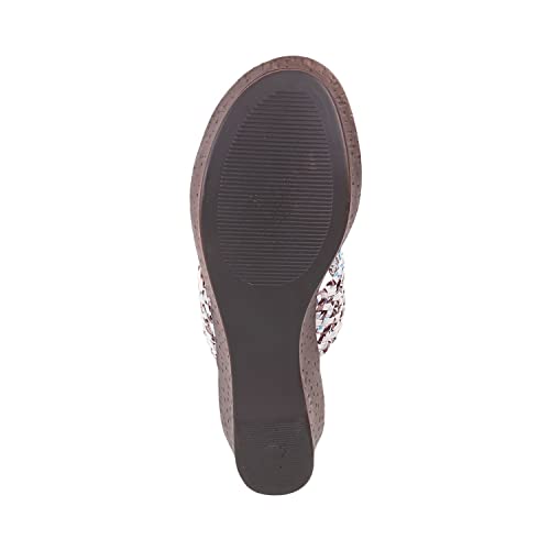 Image of Metro Women Wedge Heel Slip-on Sandal