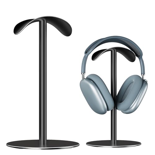 ZHGM Desk Headphone Stand for AirPods Max, Aluminum Alloy Headset Stand with Anti-Slip Base & Curved...