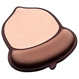 Healeved Maus Handgelenkauflage aus Silikon mit Süßem Maus Cartoon Ergonomisches Mauspad fürs...