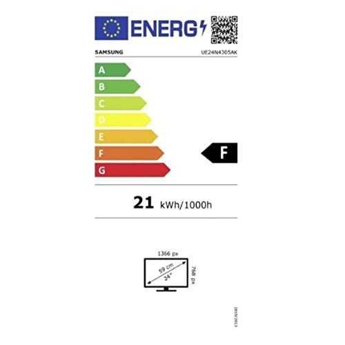 Samsung Smart TV 24" HD, HDR, Ultra Clean View, Negro - Imagen 3
