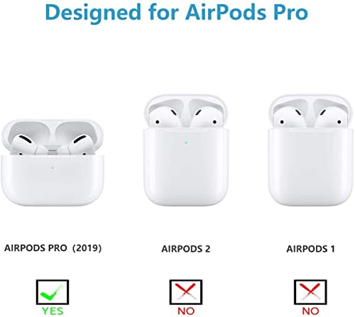 Image of for Airpods Pro 2019 Pouch Case Cover Headphones Soft Silicone Cartoon Character Cover with Keychain, 360-degree Protection (Nintendo)