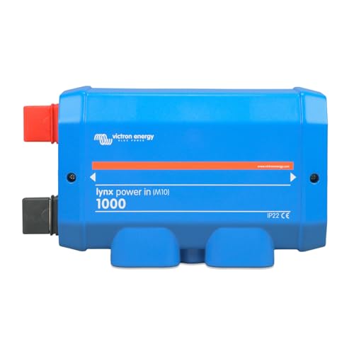 Image of Victron Energy Lynx Power in Battery Connector - Modular M10 DC Bus Bar with 4 Connections for Batteries, Loads, or Chargers