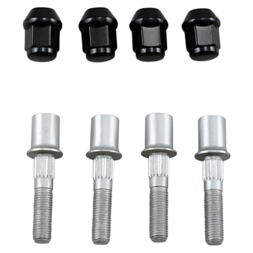 4PCS Front or Rear Wheel Stud 250300060 with Lug Nuts Replacement for 2015-2020 Can-am Commander MAX 1000 XTP &amp; 2013-2018 Maverick 1000 UTV