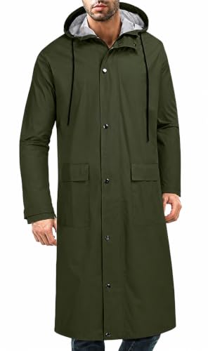 Image of Romano nx Raincoat 100% Waterproof 3 Years Warranty for Men Hooded with Storage Bag