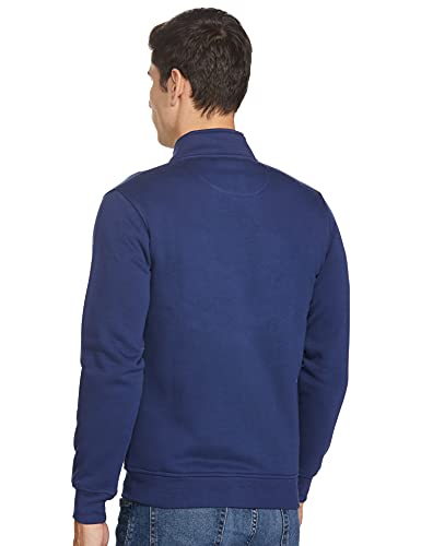 Image of Qube By Fort Collins Men's Fleece Hooded Neck Sweatshirt