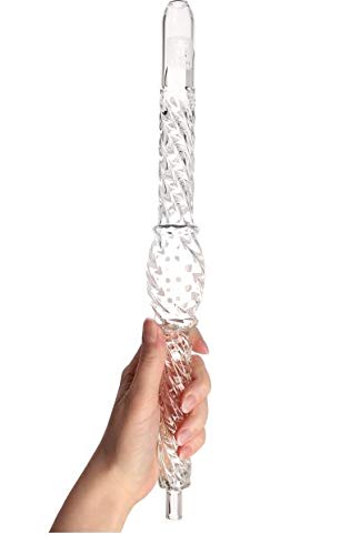 Kaya Shisha Antartic Ersatz Zubehör Glasmundstück mit coolen 3D Lichteffekt und Logo 38 cm – Bild 4
