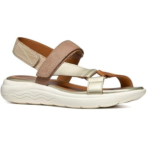 Geox Women's Lightweight Sports Sandal in Gold Cover