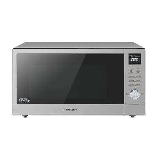 Panasonic NN-SD78LS 1.6 cu.ft Cyclonic Inverter Countertop Microwave Oven 1250Watt...