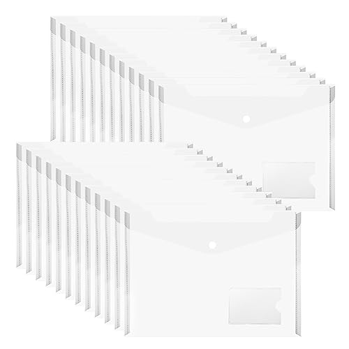 MerryNine - Buste in plastica, formato A4