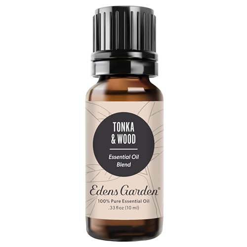 Image of Edens Garden Tonka & Wood 100% Pure Essential Oil Blend 10 ml (.33 oz)