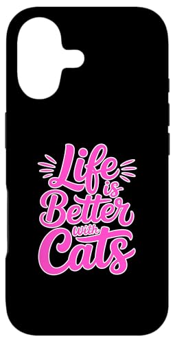 Life Is Better With Cats �X�}�z�P�[�X iPhone 17 �p