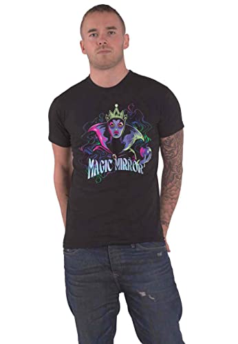 T-shirt Disney homme Evil Queen noir top mode streetwear