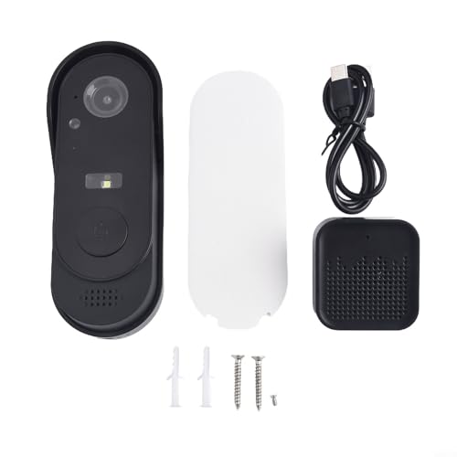 HpLive Videoportero con cámara y audio bidireccional, detección de movimiento PIR, reconocimiento de persona AI
