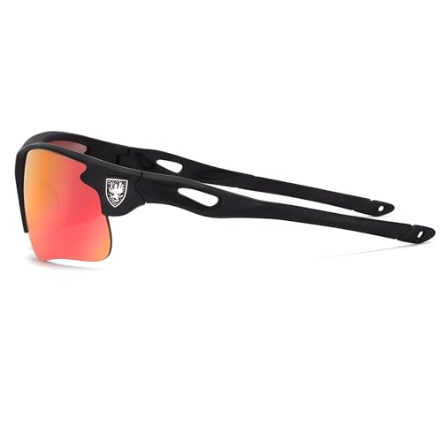 Image of Black Jones Sports Sunglasses for men and women Cycling Mountain Travelling Cricket Trekking Baseball Fishing Cycling Running Golf Motorcycle Tac Glasses UV400