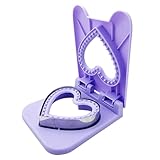 Edelstahl-Sandwich-Brotbackwerkzeug, Sandwich, Edelstahl und sogar Bagels drücken Sie nach unten, um Mahlzeiten für Kinder angenehmer zu machen (lila)