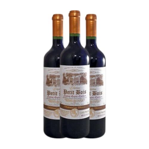 Château Petit Bois Lussac-Saint-Émilion 75 cl Vino tinto (Caja de 3 Botellas de 75 cl)