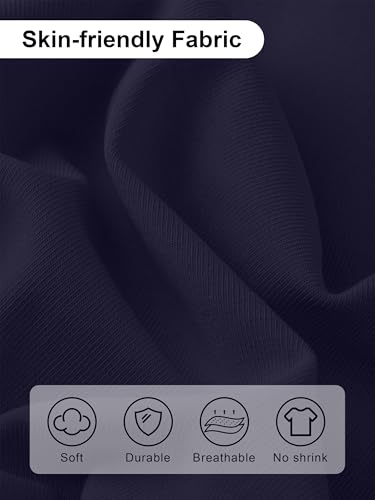 Cooraby 4 Pack Boys' Long-Sleeve Pique Polo Shirt Winter Soft Casual Polo Shirt School Uniform for Kids3