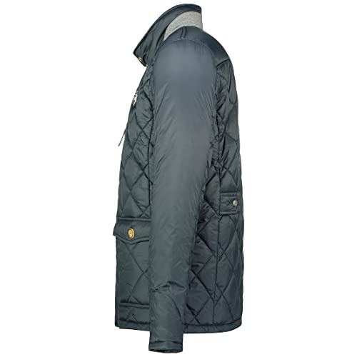 Geographical Norway- Parka de hombre CARGUE Negro Talla L