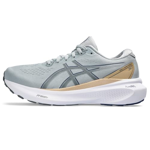 ASICS Women's Gel-Kayano 30 Running Shoes, 8.5, Piedmont Grey/Steel Grey