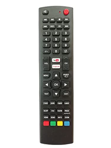 Image of LipiWorld LED LCD Smart TV Universal Remote Control (ON-79 ON-87 ON-98 ON-102 1677) Compatible for Onida Tv Remote