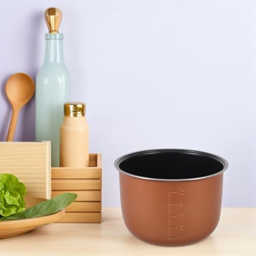 Olla interior para olla arrocera con revestimiento premium de 1,6 L 6