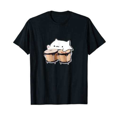 Funny Bongo cat Camiseta