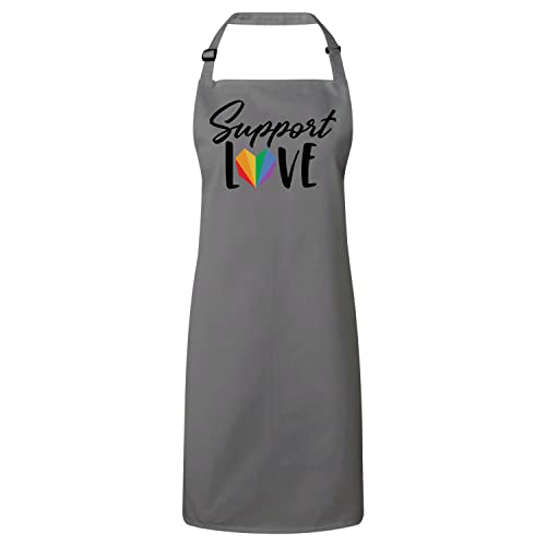 Tablier cuisine gay lesbien gris, le cadeau idéal pour couples