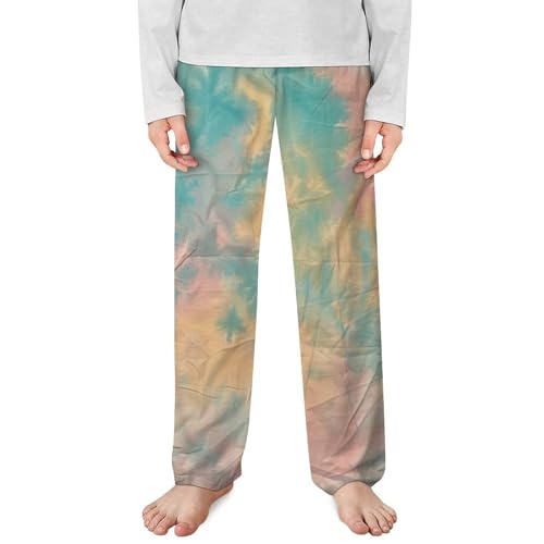 Retro Rainbow Tie DyeChildren's Casual Pajamas110CM