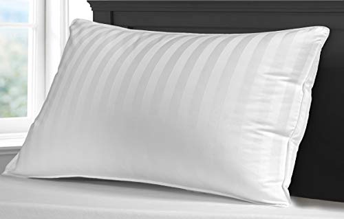 Almohada de mezcla híbrida de plumas Jumbo algodón