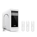 SimPure Upgraded Q3-600Tankless Reverse Osmosis System+ 2 CF Filter + RO Filter
