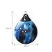 Water Heavy Bag Boxing Punching Bag Waterproof Sandbag Training Equipment Speed Ball for Workout Kickboxing, Multicolor